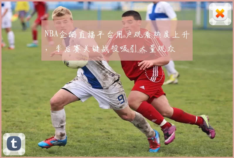 NBA企鹅直播平台用户观看热度上升,季后赛关键战役吸引大量观众