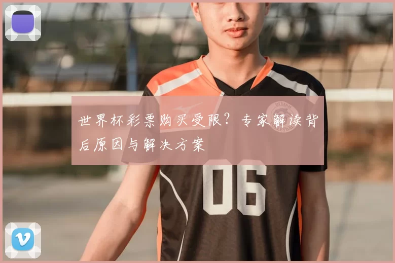 世界杯彩票购买受限?专家解读背后原因与解决方案