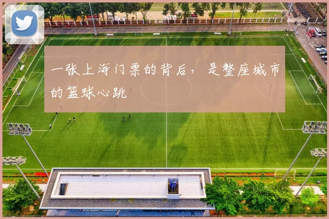 一张上海门票的背后,是整座城市的篮球心跳